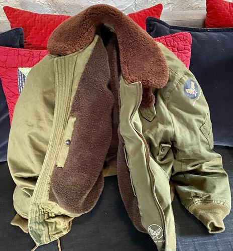 Customer photo review of USAAF 1940s Type B-15A Flight Jacket