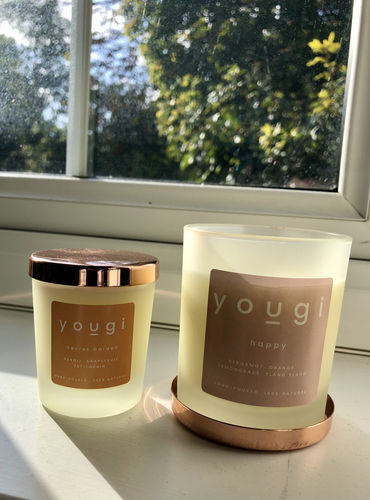 Customer photo review of Happy Aromatherapy Candle