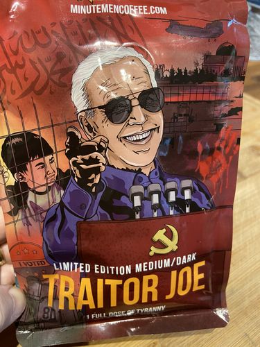Customer photo review of TRAITOR JOE PRE- ORDER Limited Edition Collectors Roast