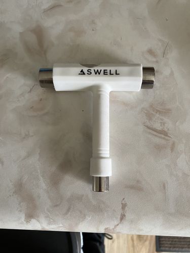 Customer photo review of Swell Skateboards All In One Standard Multi Functional Portable Skate T Tool | Skateboard | Longboard | Portable Screw or Hex Nut Screwdriver