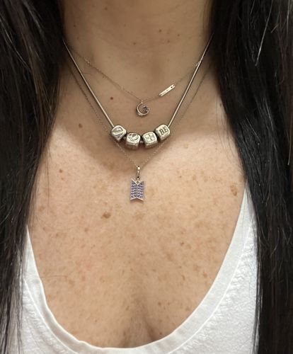 Customer photo review of Era Beaded-Necklace