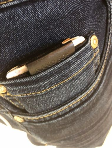 Customer photo review of Nano Boy with small elastic coin pocket