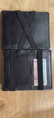 Customer photo review of Flap Boy - Magic Wallet with Coin Pocket