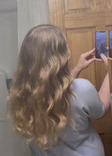 Customer photo review of Pink Crush Dreamy Curler by TR