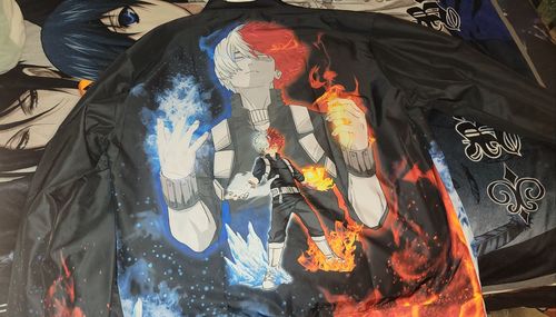 Customer photo review of Todoroki Spirit Bomber Jacket