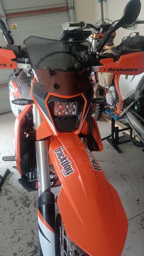 Customer photo review of 2014 - 2022 KTM LED HEADLIGHT 4200 LUMENS SUPER BRIGHT LIGHT EXC XC TPI PLUG & PLAY