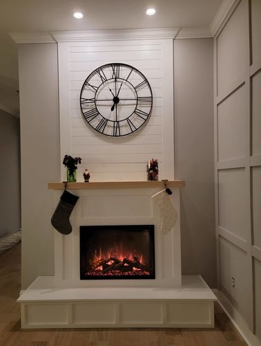 Customer photo review of Modern Flames Redstone 36" Built In Electric Firebox Insert