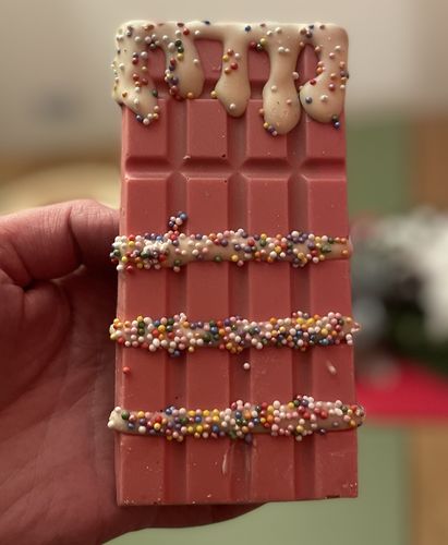 Customer photo review of *LIMITED STOCK* Cakes Contour Cherry Bakewell Collaboration Chocolate Bar