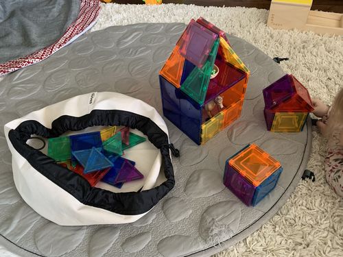 Customer photo review of Mini Toy Bag - Canvas