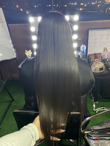 Customer photo review of Masters Infrared Black Titanium Flat Iron 1.5"