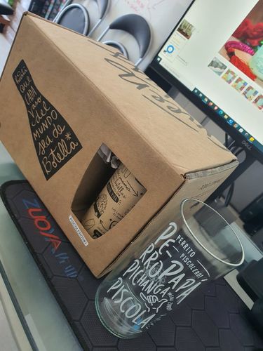 Customer photo review of Piscoleros Juego de 6 Vasos
