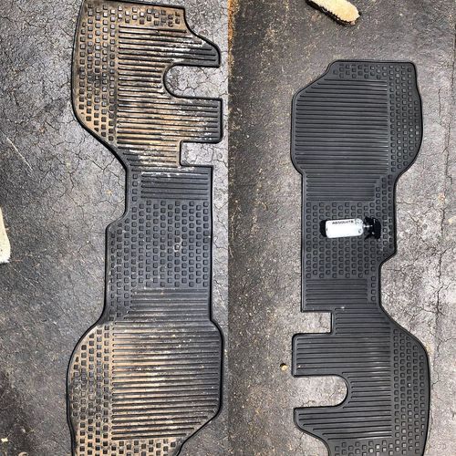 Customer photo review of The Stain Removal Kit