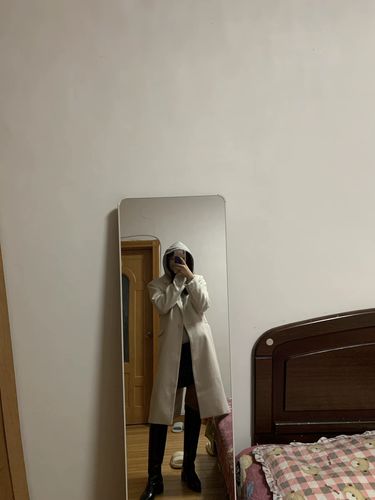Customer photo review of Single Button Overcoat