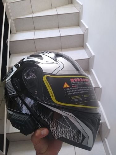 Customer photo review of Bluetooth Helmet - Motorcycle Helmets - Helmet Motorcycle Motorbike Motocross Full Face Helmets