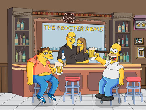 Customer photo review of Cartoon Portrait