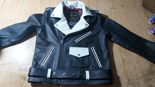 Customer photo review of Custom Leather jacket