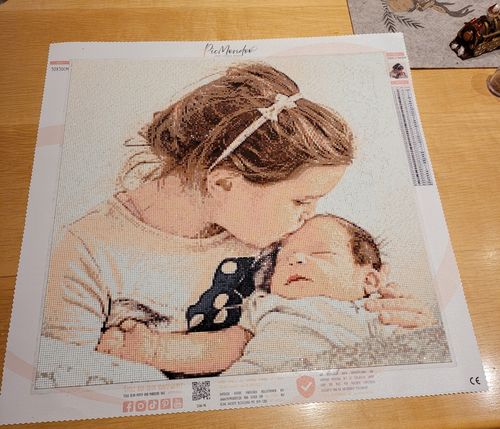 Customer photo review of Dein LIEBLINGSBILD - Als Diamond Painting