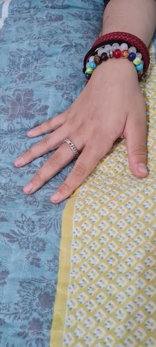 Customer photo review of ANILLO ROYAL SILVER