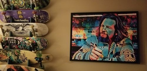 Customer photo review of The Dude Canvas Set