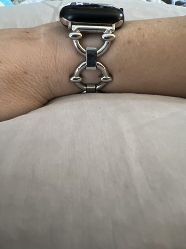 Customer photo review of Classic Link Band for the Apple Watch