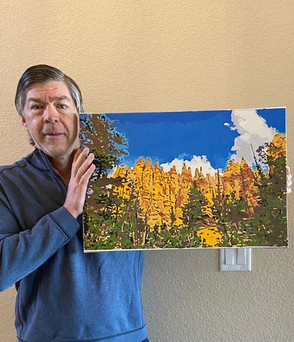 Customer photo review of Paint with Number™ Custom Kit