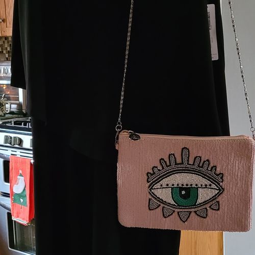 Customer photo review of Bling Eye Clutch