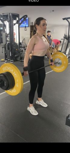 Customer photo review of Savanna Lifting Straps