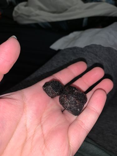 Customer photo review of Raw Garnet