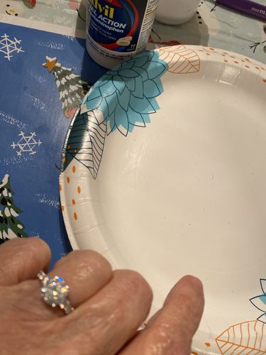 Customer photo review of Seven Stone Round Cut Moissanite Sterling Silver Ring