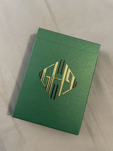 Customer photo review of Hollingworth Playing Cards (Emerald)