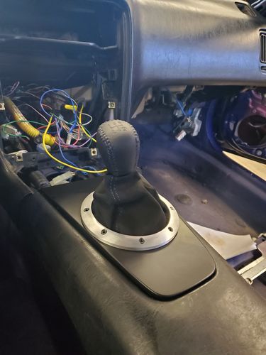 Customer photo review of Ultimate Halo Shifter Surround Kit - Carbon Fiber Available