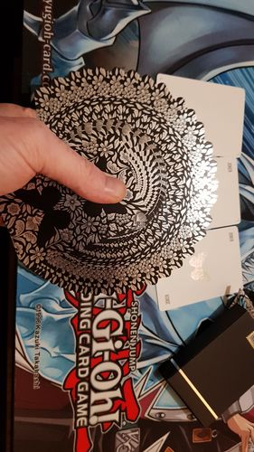Customer photo review of Butterfly Playing Cards - Black and Silver - Limited Edition