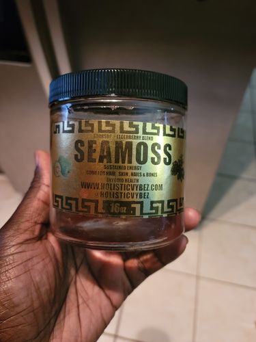 Customer photo review of The Wellness Trio SeaMoss Gel Combo