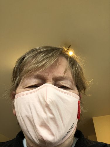 Kundenbewertung mit Foto zu FFP2 Nano-Atemschutzmaske, CE zertifiziert mit verstellbaren Ohrschlaufen