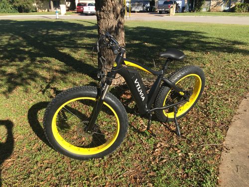 Customer photo review of VTUVIA SJ26 26 Inch Cruiser Electric Fat Tire Bike