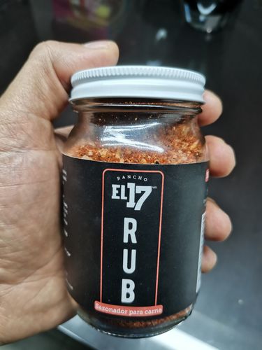 Reseña con foto de un cliente sobre Sazonador Rancho el 17