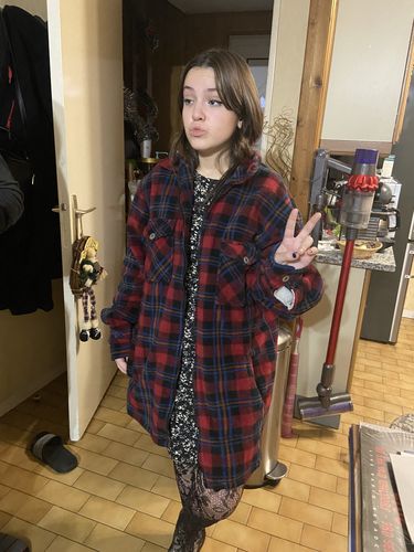 Customer photo review of Chemise polaire - L