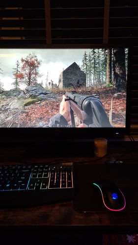 Customer photo review of ScreenON - Gaming Set - V43037 - (GamePC.V43037 + 2 x 27 Inch Gaming Monitor + Gaming Toetsenbord en Muis)