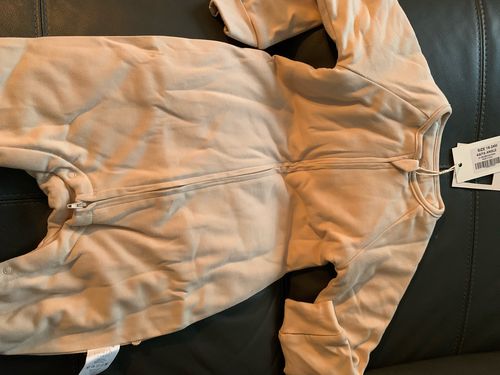 Customer photo review of thicken long sleeves split-leg transitional swaddle sack 2.5 tog