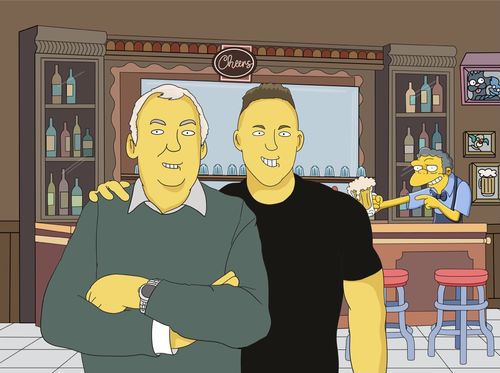 Customer photo review of Cartoon Portrait