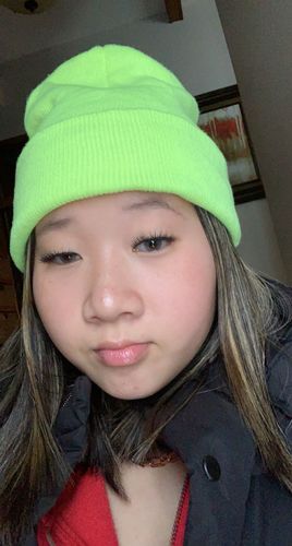 Customer photo review of Graphite Prescription Contact Lenses