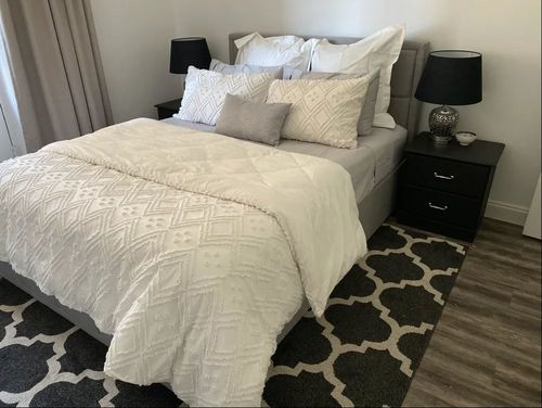 Customer photo review of Samon | Queen Bed Set with Storage