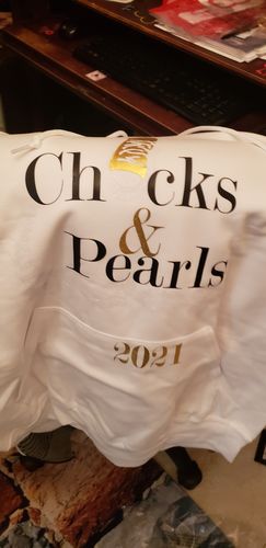 Customer photo review of Chucks and Pearls 2021