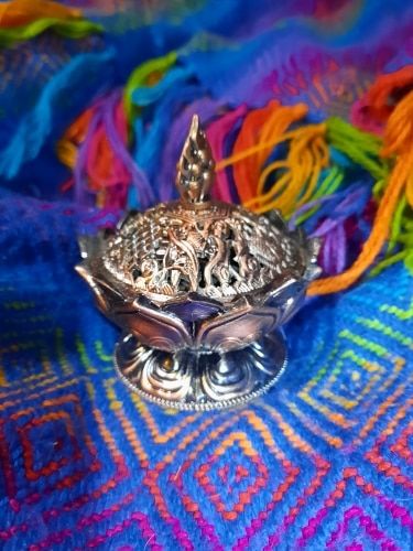 Customer photo review of Healing Fire Lotus Incense Burner