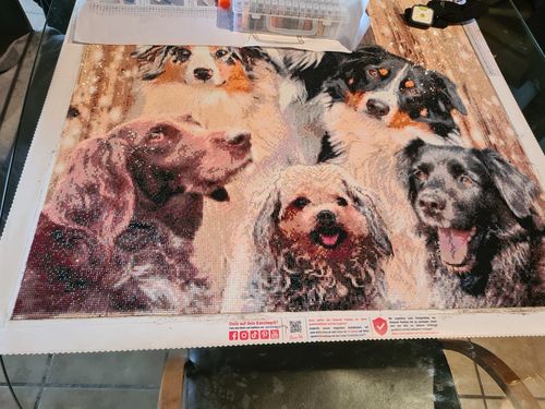 Customer photo review of Dein LIEBLINGSBILD - Als Diamond Painting