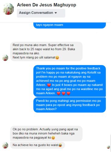 Customer photo review of KETOFIT JUICE SHAKE 11 IN 1