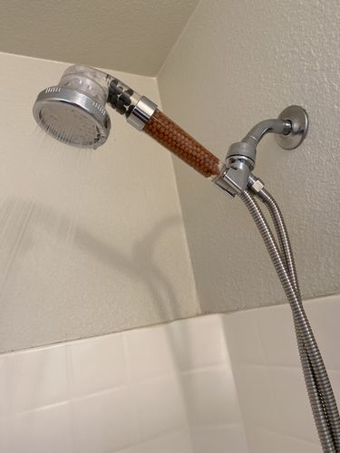 Customer photo review of The Best Eco-Friendly Shower Head