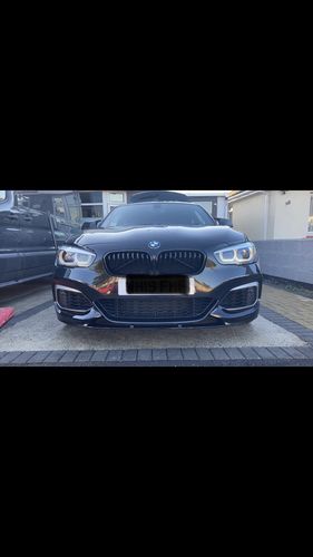 Customer photo review of MHC Black BMW 1 Series Performance Style Front Splitter In Gloss Black (F20/F21)