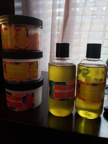 Customer photo review of Wet Watermelon | Body Oil