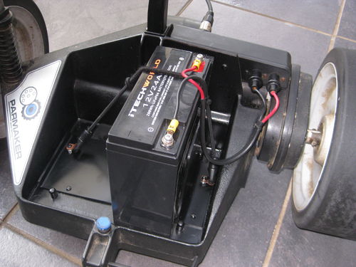 Customer photo review of iTECH024 12v 24Ah Lithium Ion Battery - LiFePO4 Deep Cycle Camping RV Solar Golf Buggy